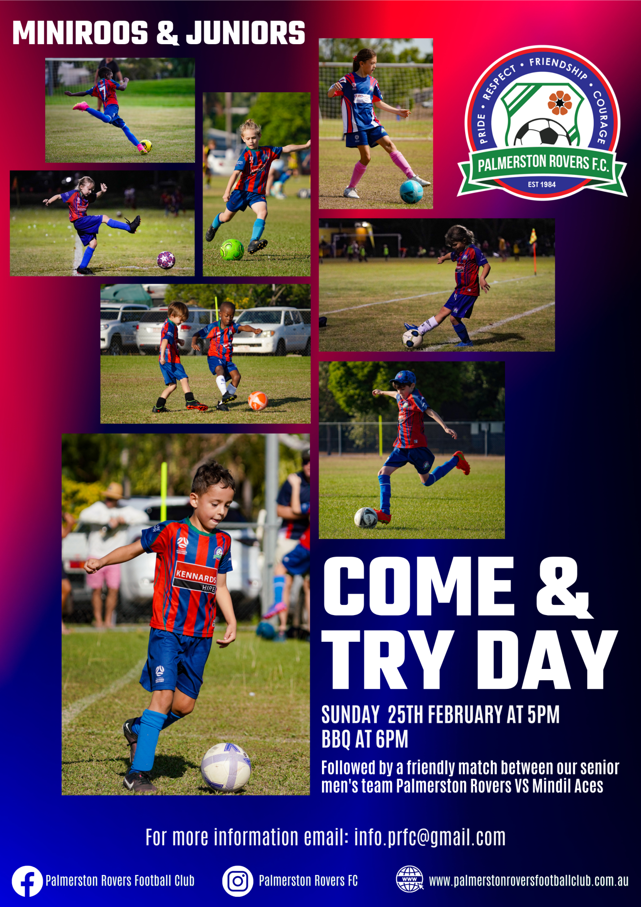 PRFC Miniroo come and try day