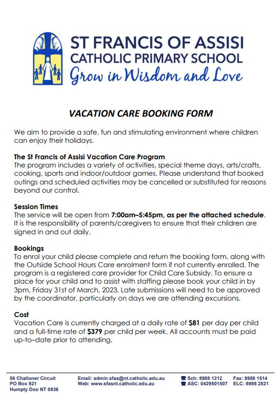 Vacation Care 1